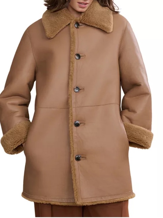Jenni Kayne Jackets & Blazers - Jenni Kayne Aurora Reversible Shearling Coat size XS